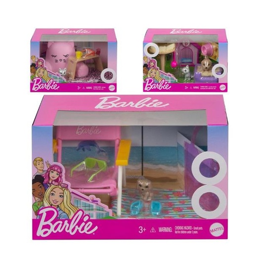 [GRG56] BARBIE ACCESSORI ESTATE ASS.