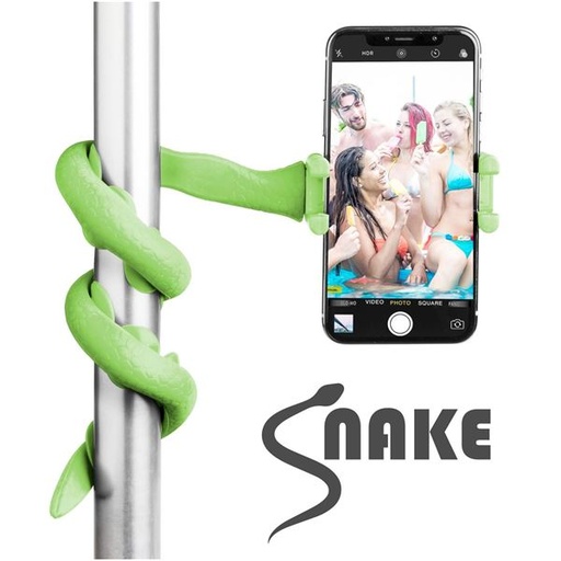 [SNAKEGN] FLEXIBLE SELFIE STICK GREEN