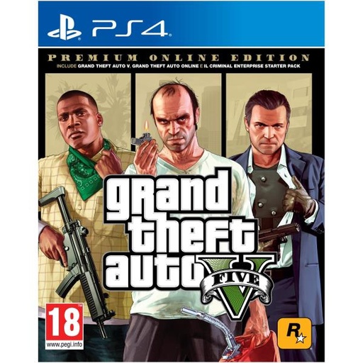 [SWP40674] PS4 GTA V PREMIUM ONLINE EDITION