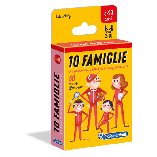 [16172B] CARTE 10 FAMIGLIE