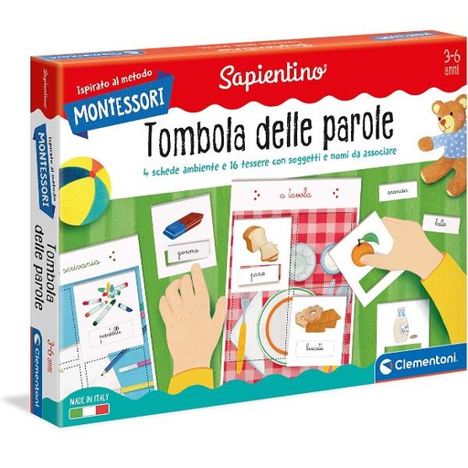 [16268A] TOMBOLA DELLE PAROLE-MONTESSORI