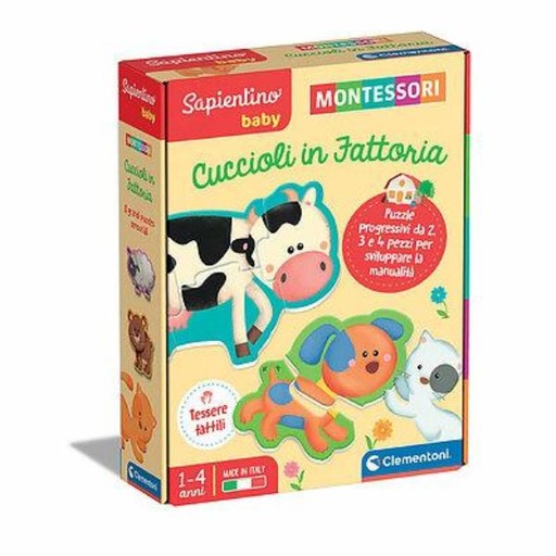 [16410] MONTESSORI BABY CUCCIOLI FATTORIA