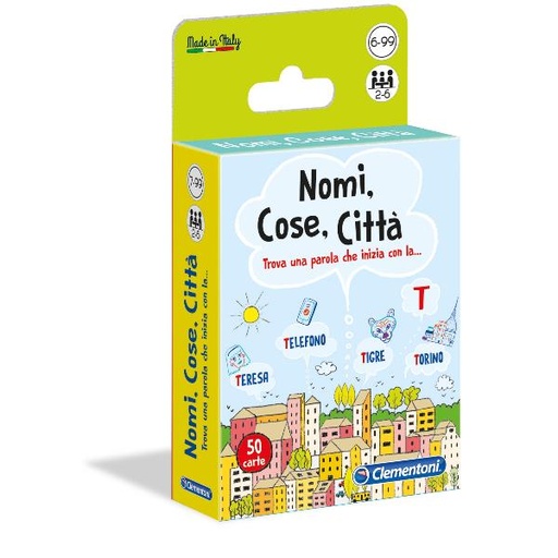 [16563A] CARTE NOMI  COSE  CITTÀ