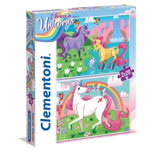 [24754] UNICORNS 2X20PZ