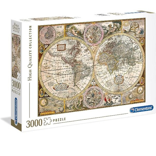 [33531A] 3000 PEZZI- OLD MAP