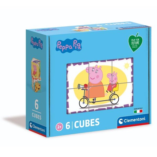 [44009] CUBI 6PZ - PEPPA PIG