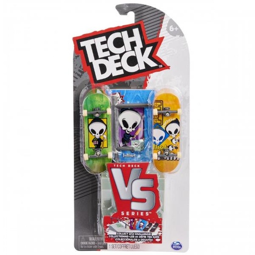 [6061574] TECH DECK PACK VERSUS 2 FGER SKATES