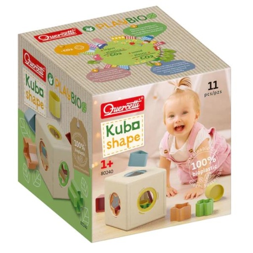 [80240] PLAY BIO QUBO SHAPE SORTER