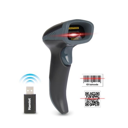 [HBCS-2D110W] BARCODE SCANNER IND WRLS 2,4 GHZ BT