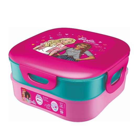 [871097] LUNCH BOX 2 SCOMPARTI BARBIE