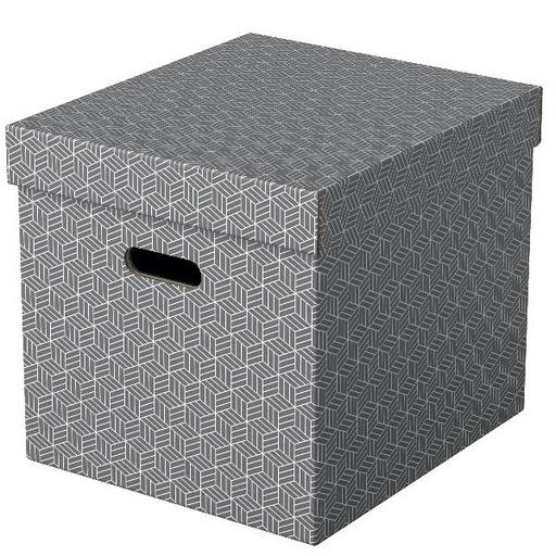 [628289] CF3 SCATOLA CARTONE RICICL.CUBO GRI