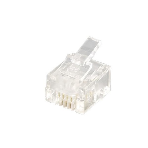 [121121] 1SET = 100PCS MODULAR PLUG WESTERN