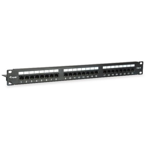 [135425] CAT.6 PATCH PANEL 24-PORT 19 INCH 1