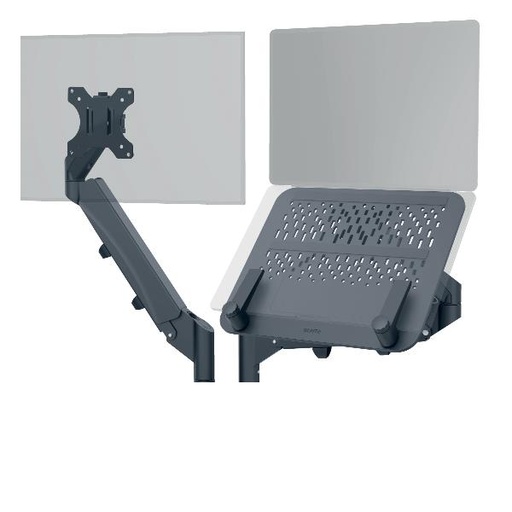 [65380089] BRACCIO DOPPIO MONITOR E PC