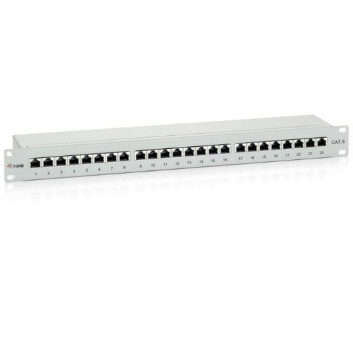 [326325] 24-PORTS CAT.6 SHIELDED PATCH PANEL