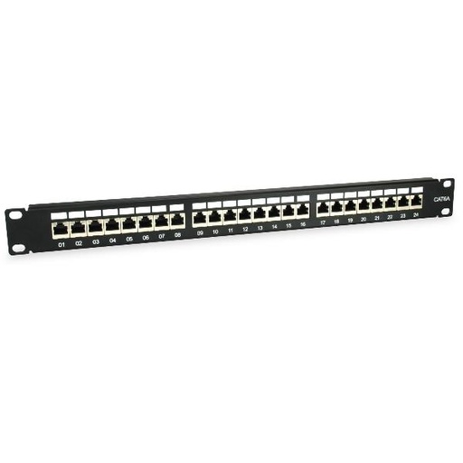 [326625] 24-PORT CAT.6A SHIELDED PATCH PANEL