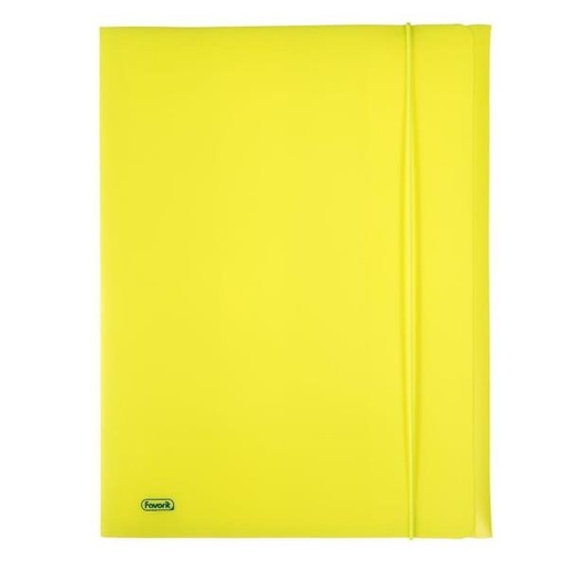 [400102283] CART. ELASTICO NEON 24X33 GIALLO