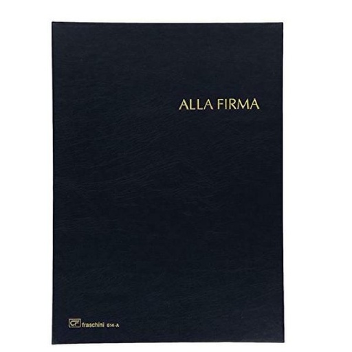 [614-AB] LIBRO FIRMA 14 INTERCALARI BLU