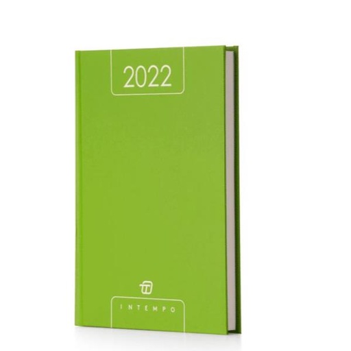 [7136AF24] AGENDA GIORNALIERA 15X21 ALFA VERDE