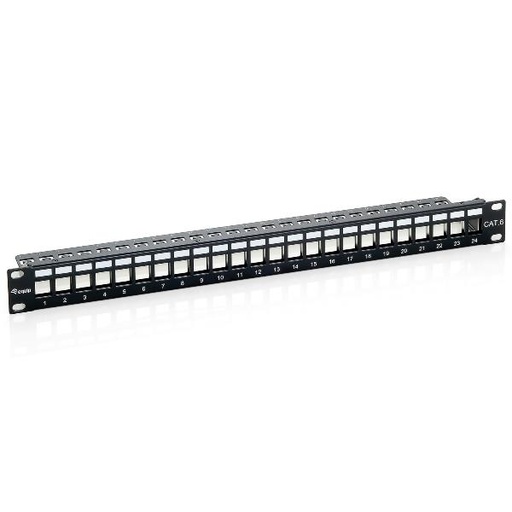 [769124] CAT.6 PANEL FOR 24 KEYSTONE JACKS,