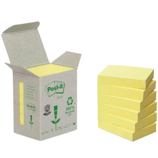 [23004] CF6POSTIT 51X38 RICICL GIALLO LI