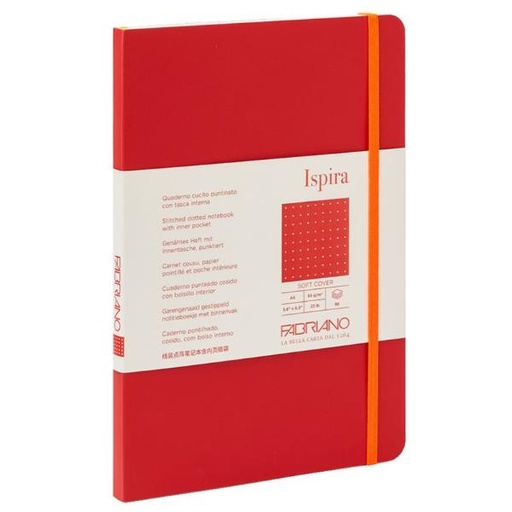 [19614802] FG96 ISPIRA SOFT A5 LINES RED