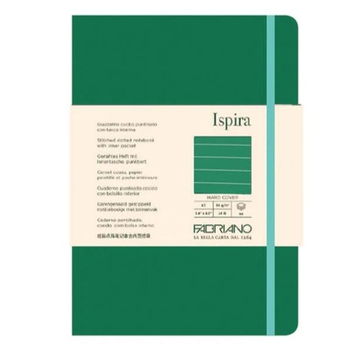 [19714805] FG96 ISPIRA HARD A5 LINES GREEN