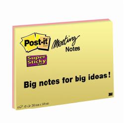 [75557] CF4POST-IT SUPERST MEETNOTE LARGE