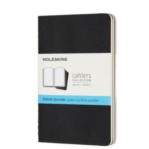 [QP318] CF3CAHIER JOURNAL LARGE BLACK PLAIN