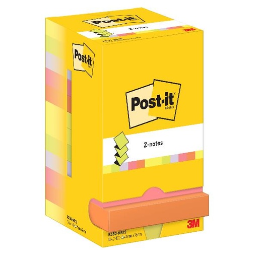 [R330-NR] CF12 POST-IT-Z NOTE 76X76 R330-NR12