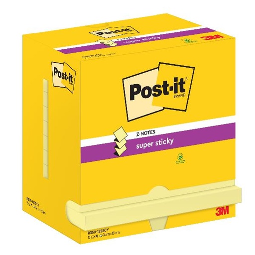 [R350-CY] CF12 POST-IT-Z NOTE GIALLO 76X127