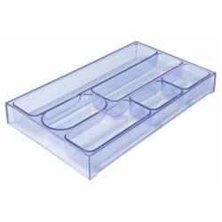 [TR3110BL] CF10TRAY PORTAOGGETTI AZZ TRASP