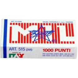 [0305151601] CF10X1000PUNTI 515 24/6 ACCIAIO