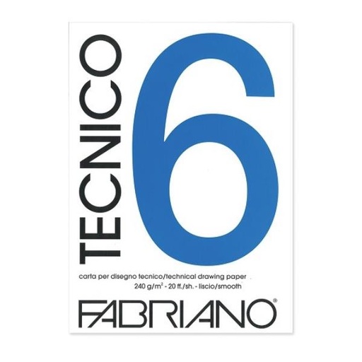 [09805070S] ALBUM TECNICO 6 50X70 240 - LISCIO