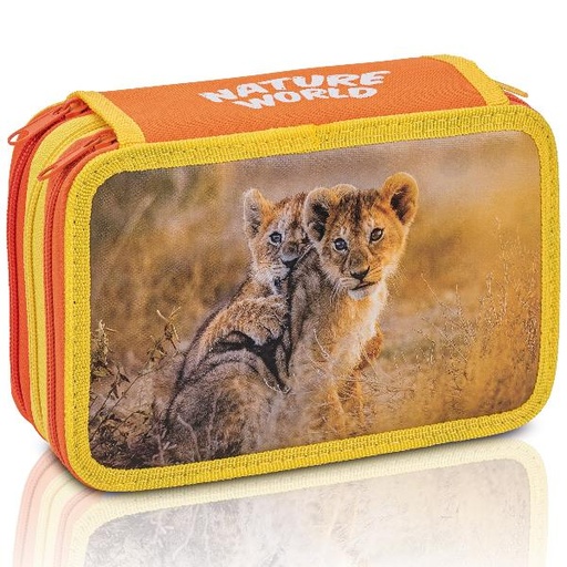 [100501298] ASTUCCIO 3 SCOMPARTI NATURE WORLD