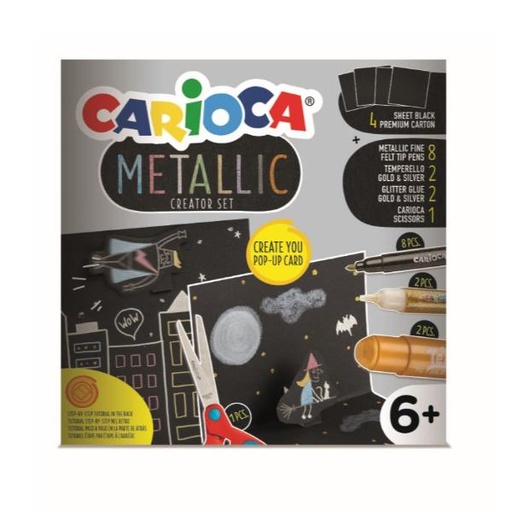 [43165] KIT CARIOCA METALLIC POP UP CREATOR