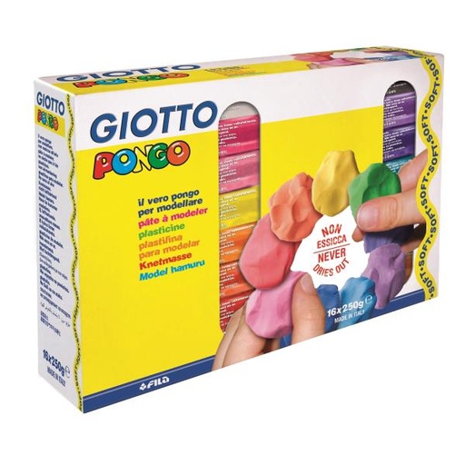 [514500] CF16 PANETTI PLASTILINA250G COL.ASS