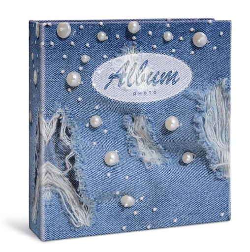 [80460] ALBUM 100 FOTO 13X19CM JEANS 4SOGG