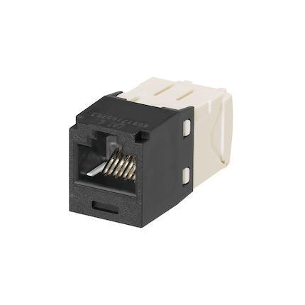 [CJ688TGBL] PRESA MINICOM RJ45U CAT.6 NERO