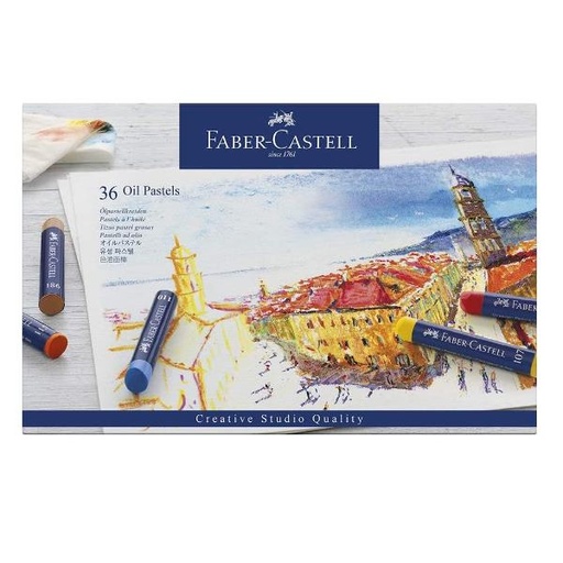 [127036] CF36  OIL PASTELS  COL. ASS