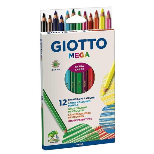 [225600] CF12 PASTELLI GIOTTO MEGA