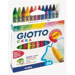 [282200A] CF24PASTELLI GIOTTO CERA