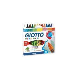 [291200] CF12PASTELLI GIOTTO CERA MAXI