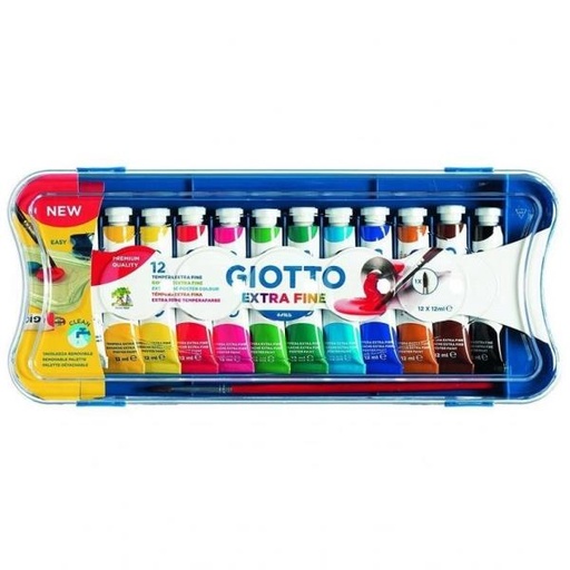 [304100] CF12TUBI GIOTTO TEMPERA 12ML