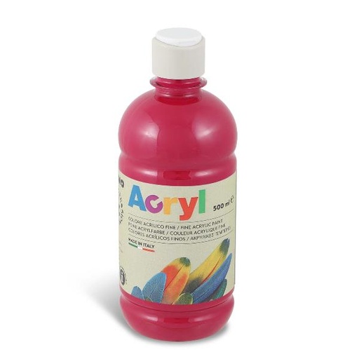 [4003TA500301] BOTT 500ML TEMP ACRILICA MAGENTA