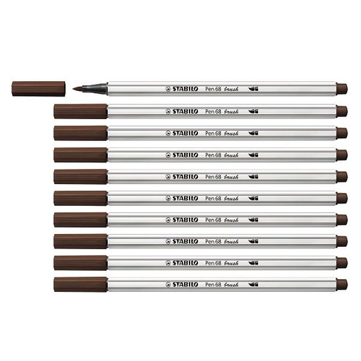 [568/45] CF10 STABILO PEN 68 BRUSH BRUNO