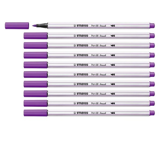 [568/89] CF10 STABILO PEN68 BRUSH OCRA SCURO