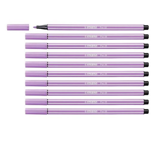 [68/59] CF10 STABILO PEN 68 LILLA CHIARO