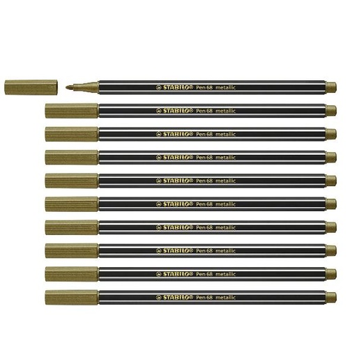 [68/810] CF10 STABILO PEN68METALLIC ORO M