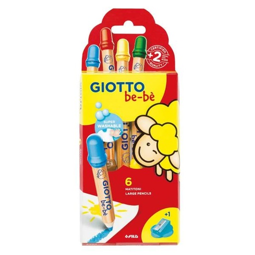 [F477600] CF6 PASTELLONI LEGNO GIOTTO BEBE